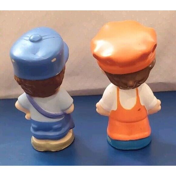 Fisher-Price Little People Mailman Train Engineer Replacement Action Figures - Picture 3 of 9